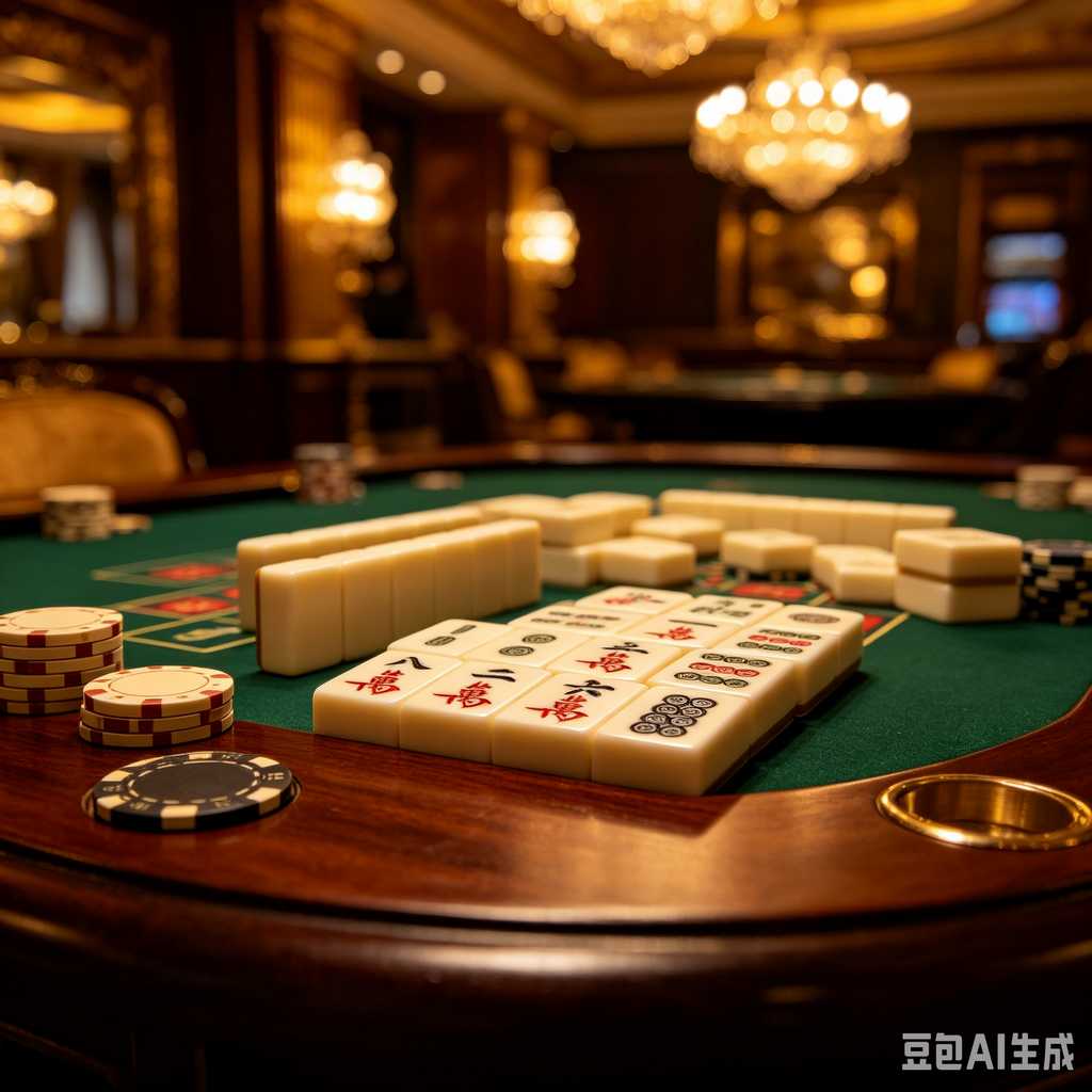 hand crafted mahjong set