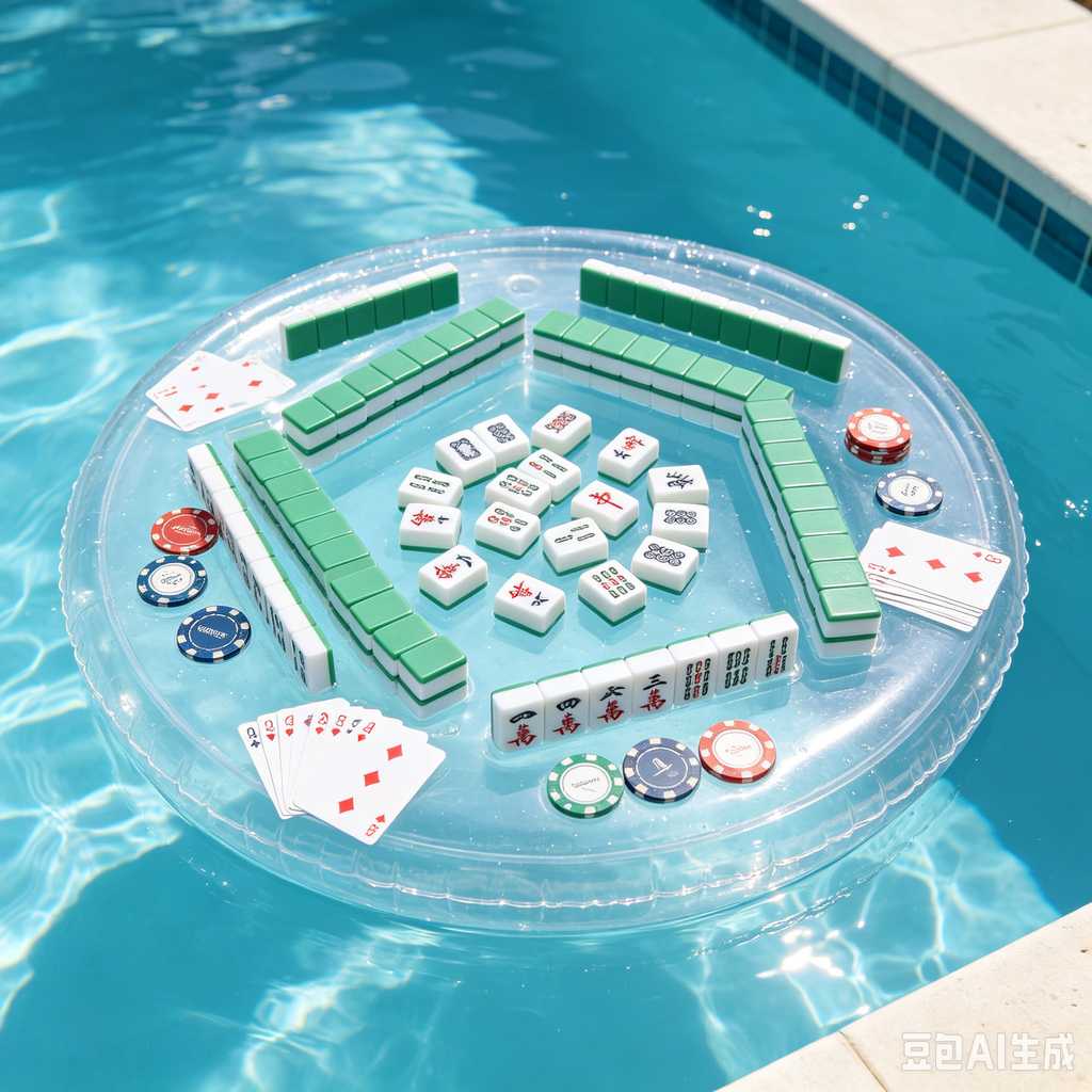 large print mahjong set